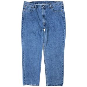 Levi’s 550 Relaxed Fit Jeans 42 x 32 Medium Stonewash Denim Tapered 100% Cotton